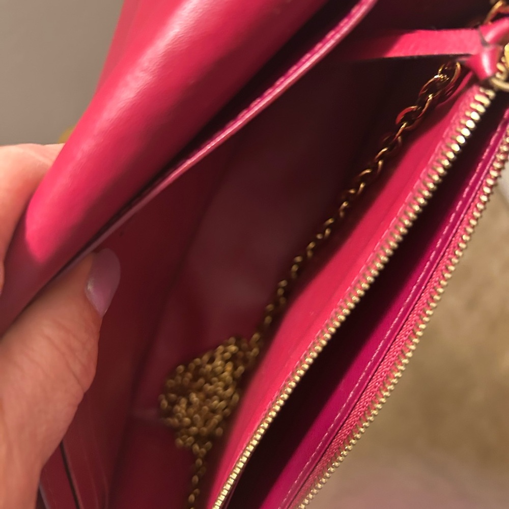 Louis Vuitton Felicie Pochette Monogram Design bag with LV chain strap - Picture 9 of 12